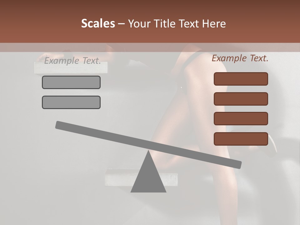 Figure Corporate People PowerPoint Template