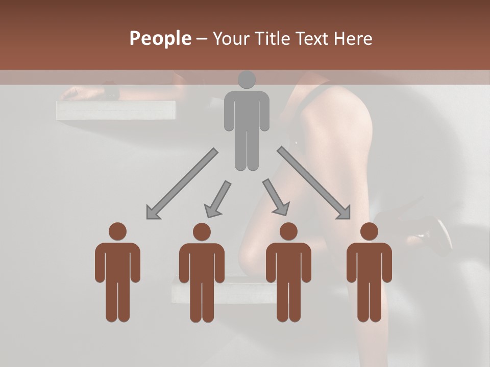 Figure Corporate People PowerPoint Template