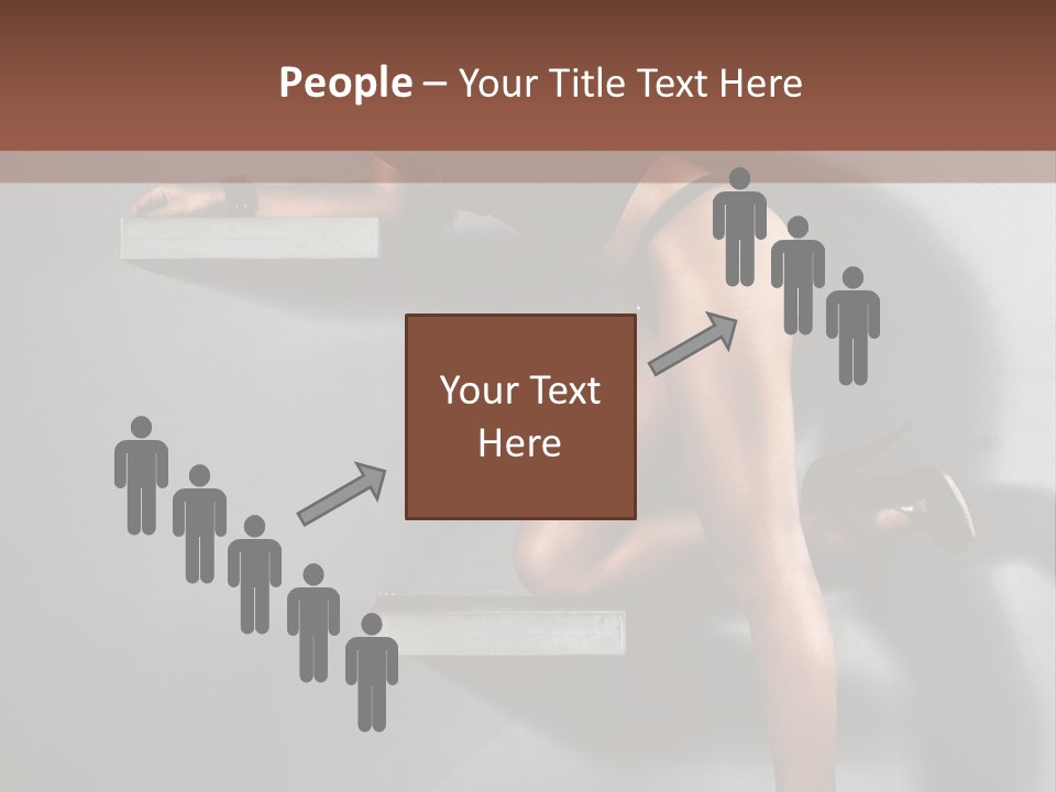 Figure Corporate People PowerPoint Template