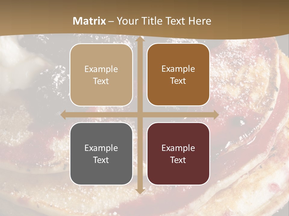 Yoghurt Berry Blackberry PowerPoint Template