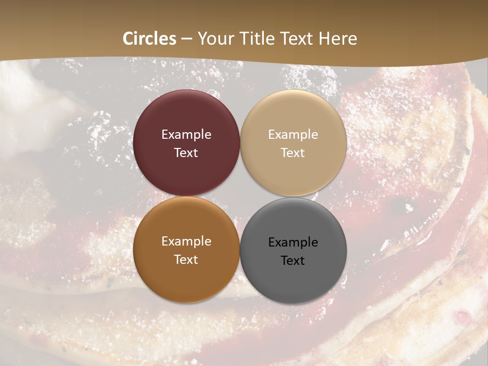 Yoghurt Berry Blackberry PowerPoint Template