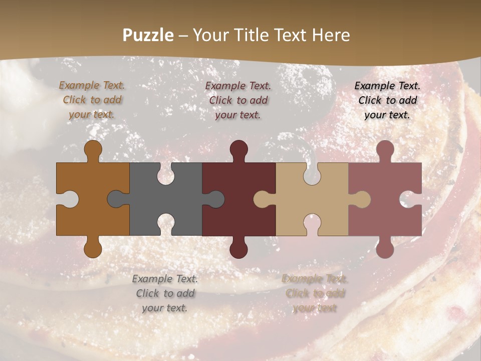 Yoghurt Berry Blackberry PowerPoint Template