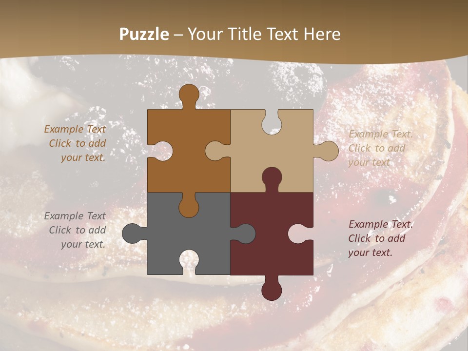 Yoghurt Berry Blackberry PowerPoint Template