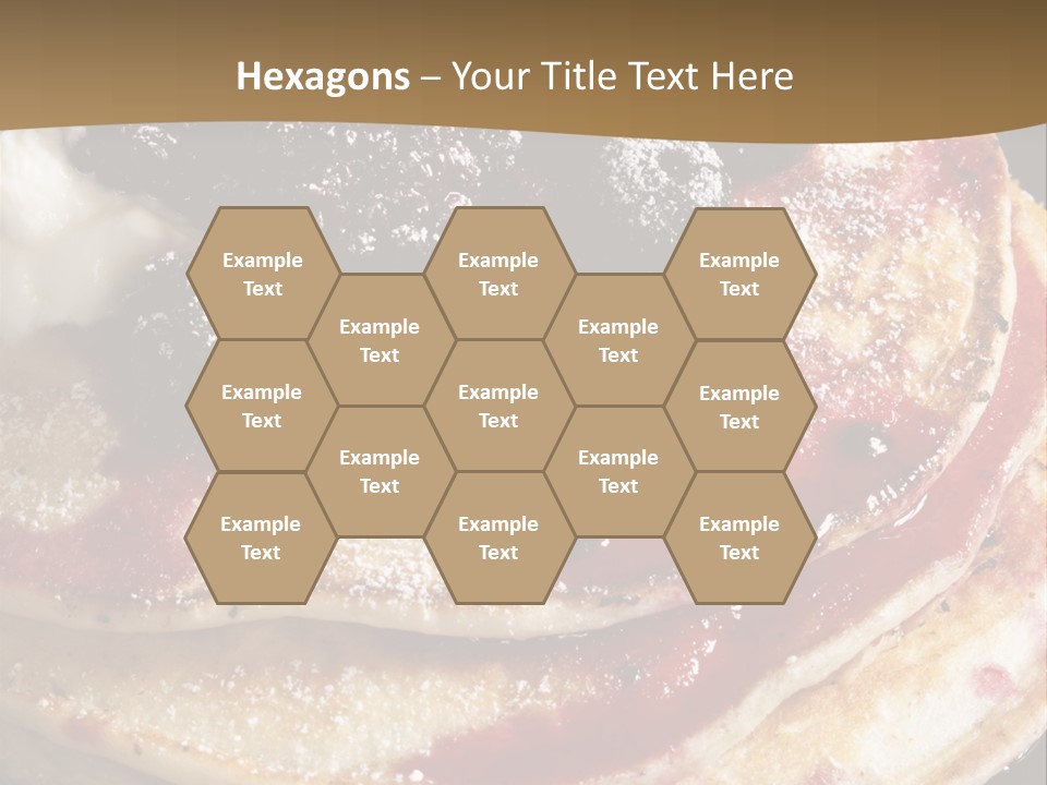 Yoghurt Berry Blackberry PowerPoint Template