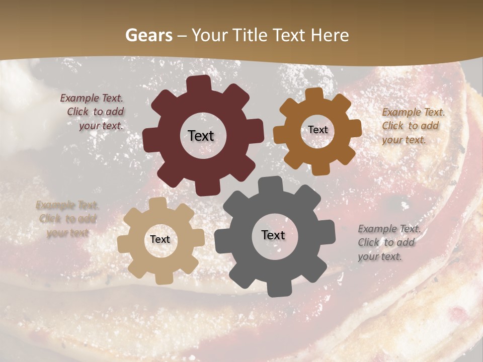 Yoghurt Berry Blackberry PowerPoint Template