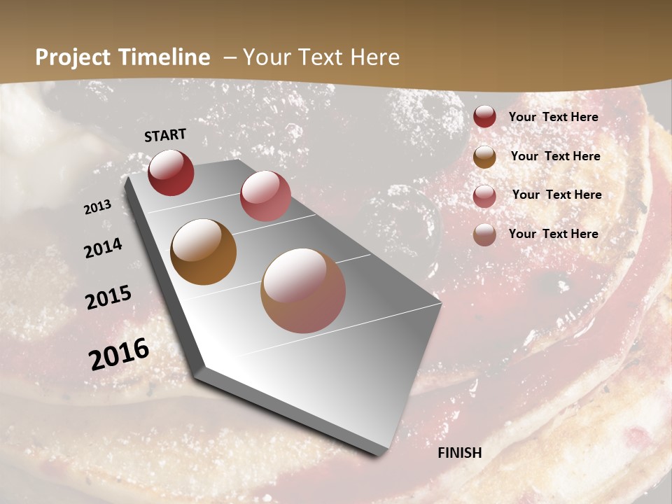 Yoghurt Berry Blackberry PowerPoint Template