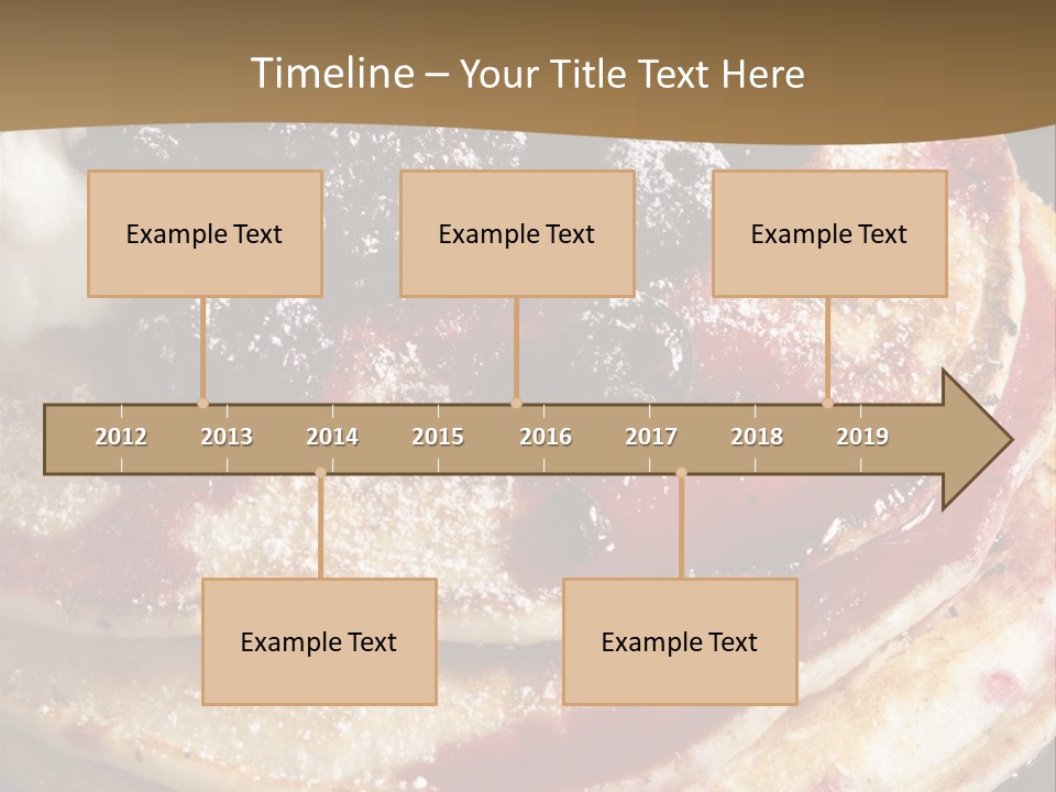 Yoghurt Berry Blackberry PowerPoint Template