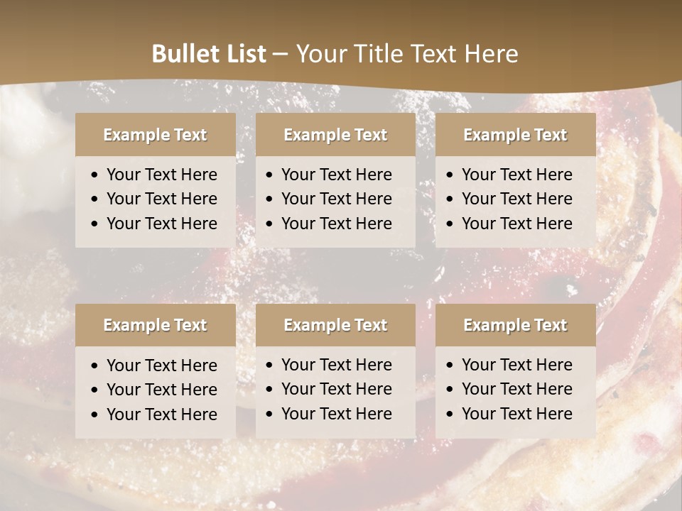 Yoghurt Berry Blackberry PowerPoint Template