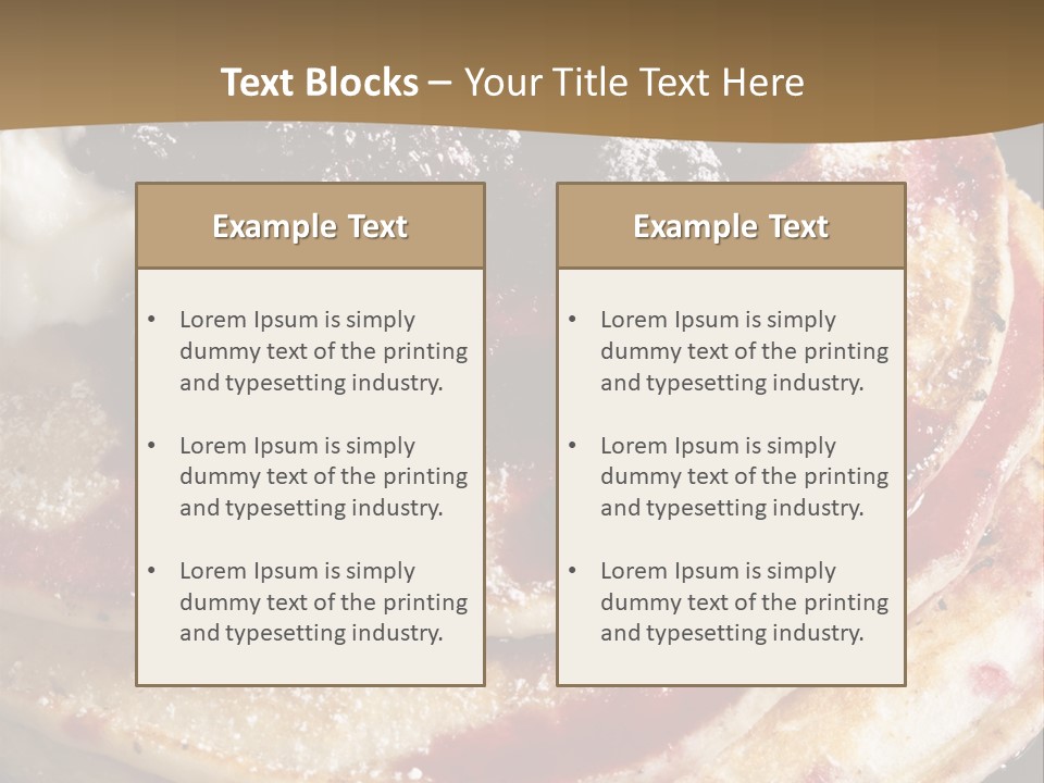 Yoghurt Berry Blackberry PowerPoint Template