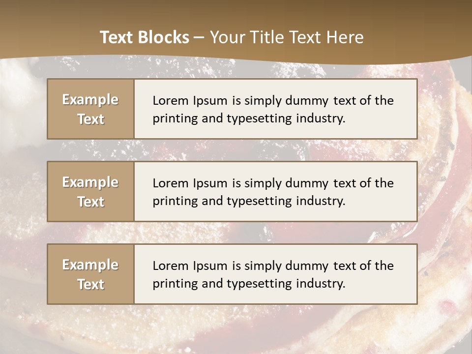 Yoghurt Berry Blackberry PowerPoint Template