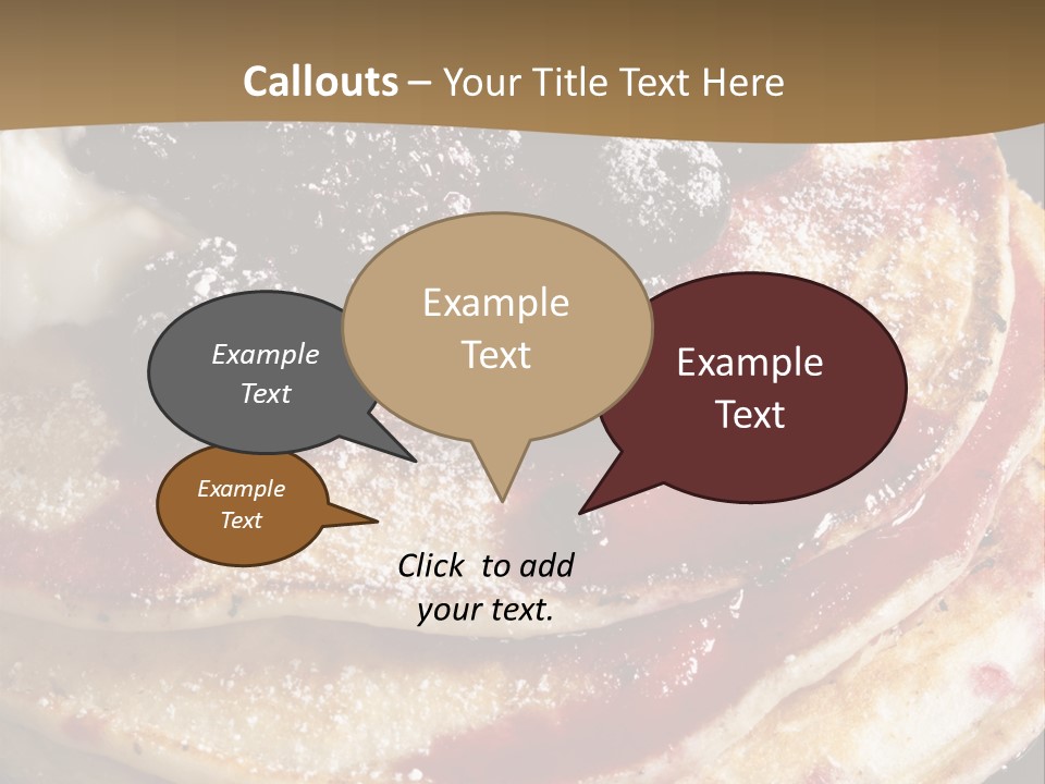 Yoghurt Berry Blackberry PowerPoint Template