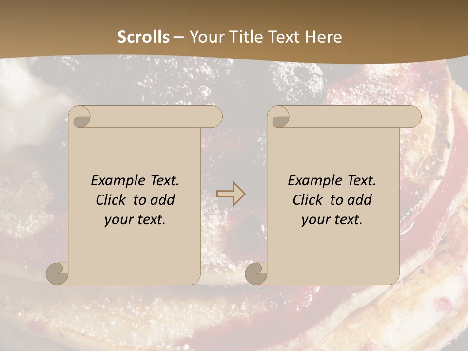 Yoghurt Berry Blackberry PowerPoint Template
