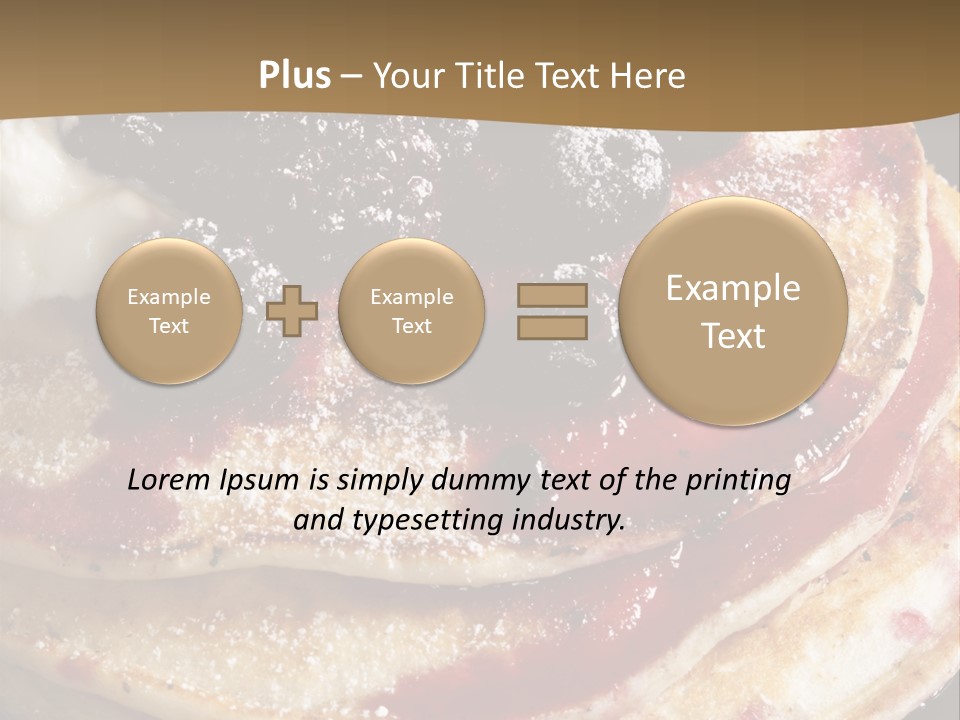 Yoghurt Berry Blackberry PowerPoint Template
