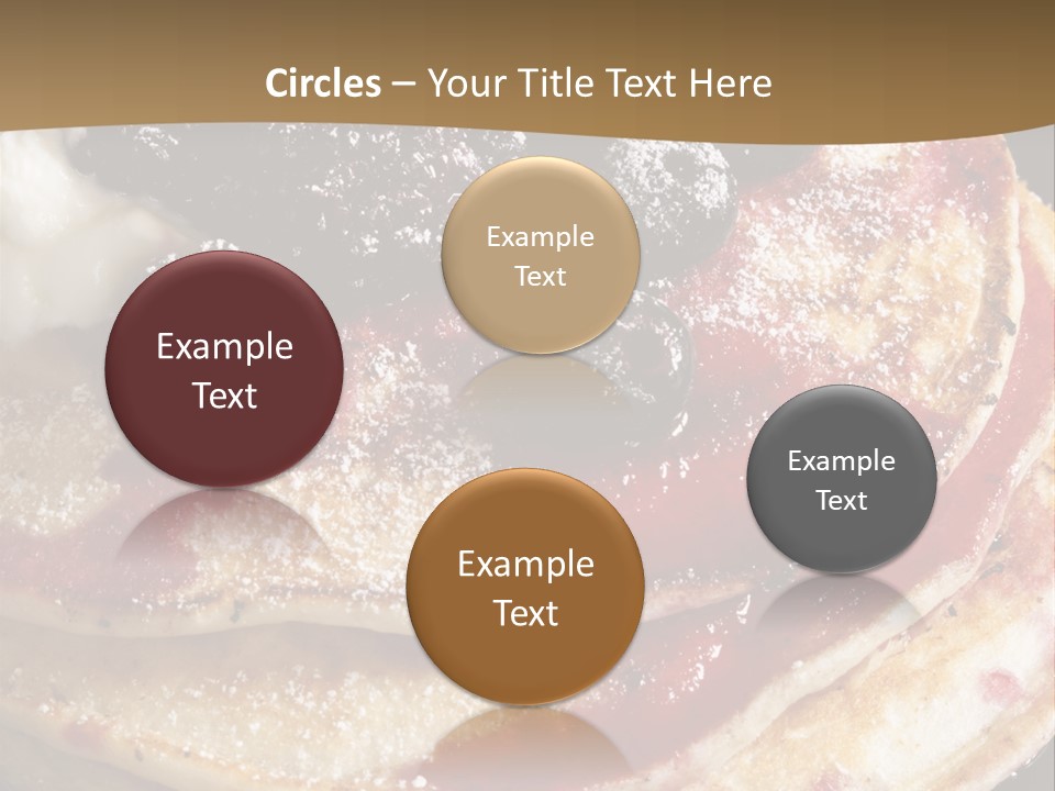 Yoghurt Berry Blackberry PowerPoint Template