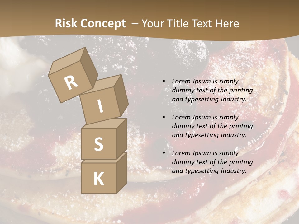 Yoghurt Berry Blackberry PowerPoint Template