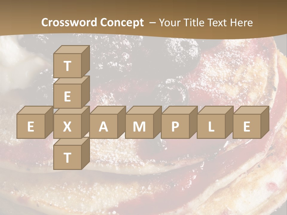 Yoghurt Berry Blackberry PowerPoint Template