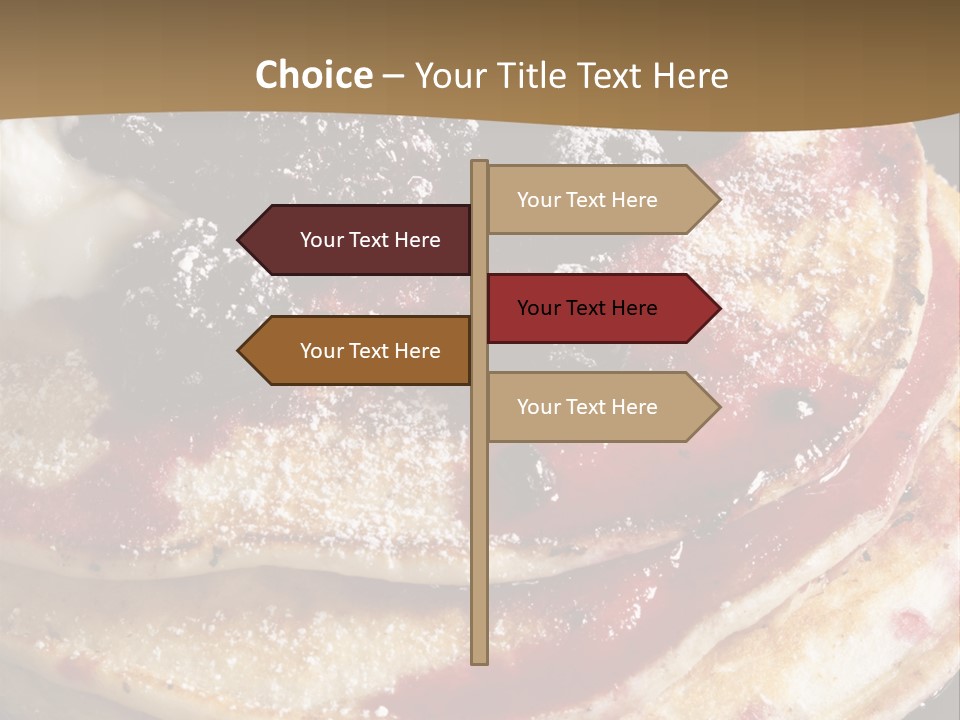 Yoghurt Berry Blackberry PowerPoint Template