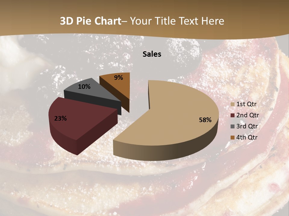Yoghurt Berry Blackberry PowerPoint Template