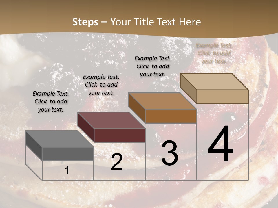 Yoghurt Berry Blackberry PowerPoint Template