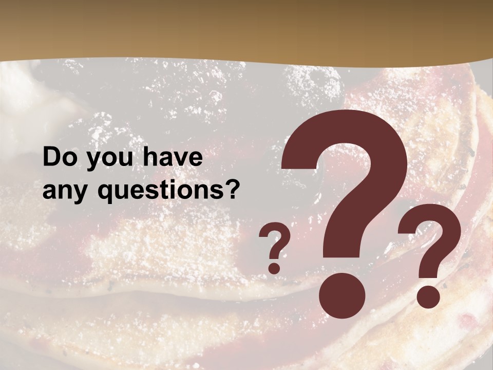 Yoghurt Berry Blackberry PowerPoint Template