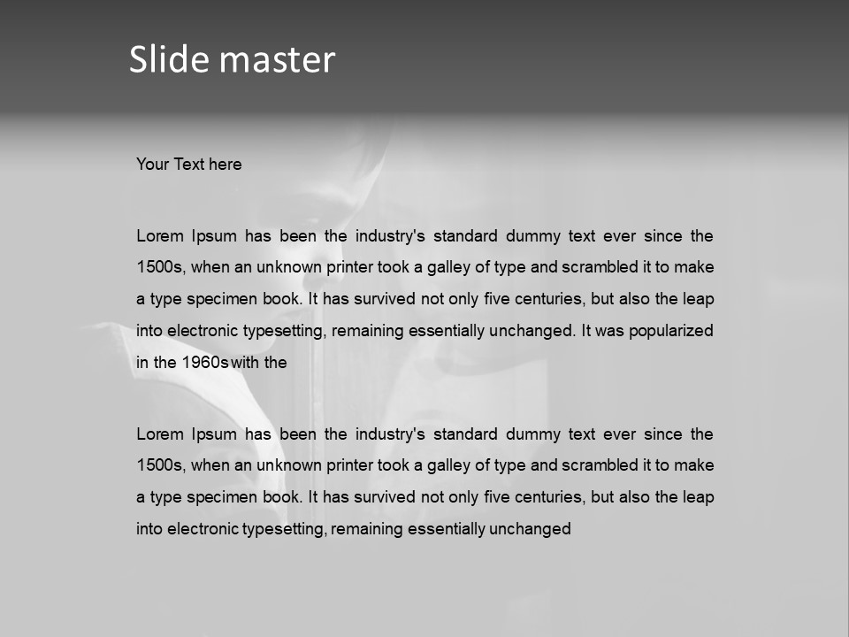 Unhappy Wall Problems PowerPoint Template