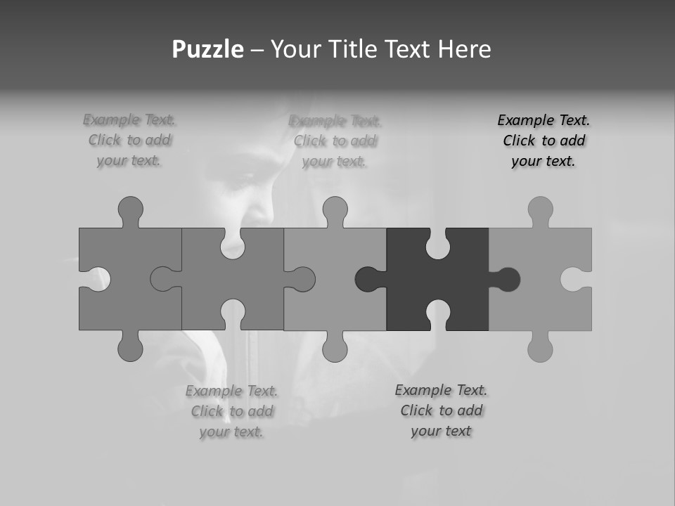 Unhappy Wall Problems PowerPoint Template