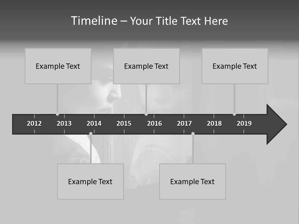 Unhappy Wall Problems PowerPoint Template