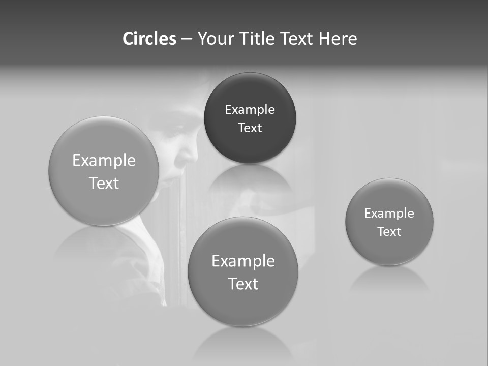 Unhappy Wall Problems PowerPoint Template