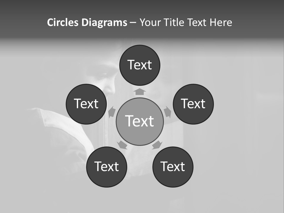 Unhappy Wall Problems PowerPoint Template