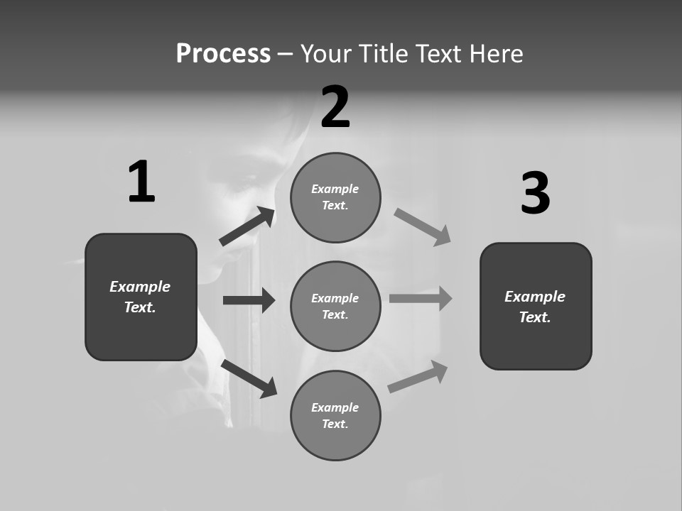 Unhappy Wall Problems PowerPoint Template