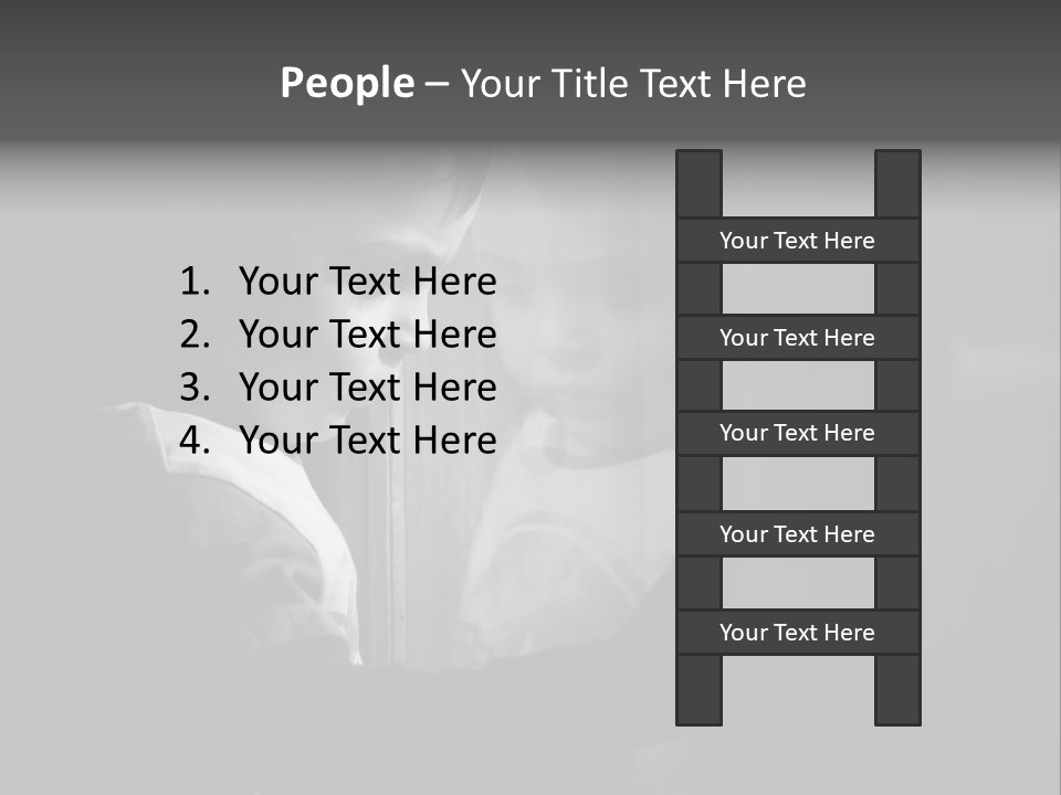 Unhappy Wall Problems PowerPoint Template