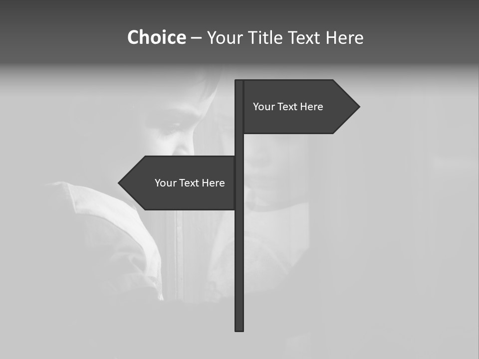 Unhappy Wall Problems PowerPoint Template