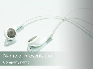 Cable Personal Phone PowerPoint Template