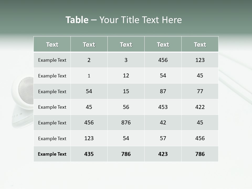 Cable Personal Phone PowerPoint Template