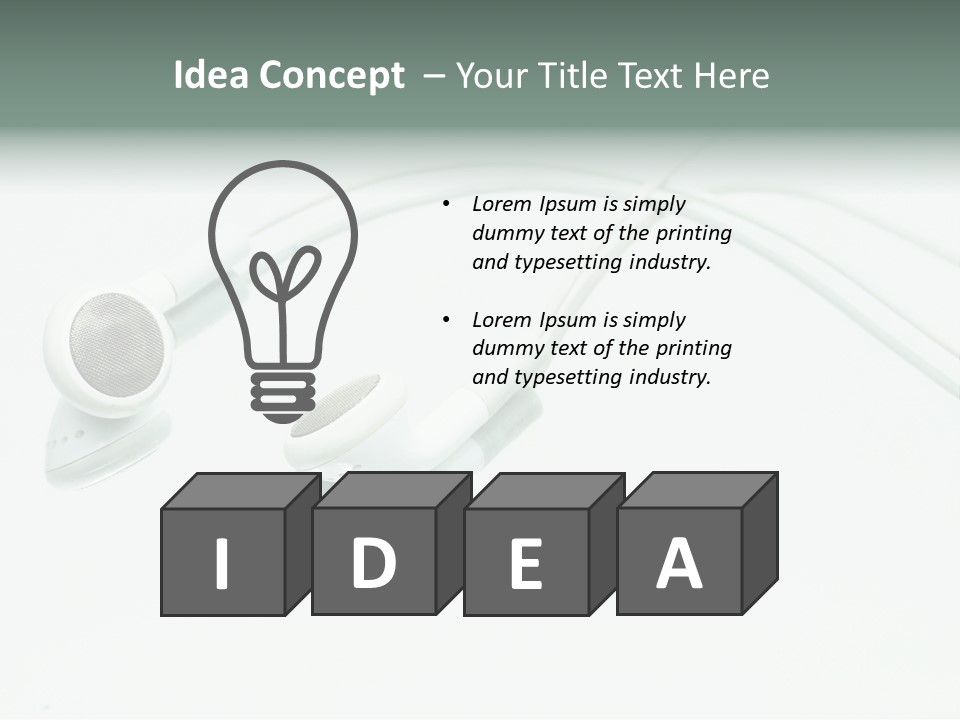 Cable Personal Phone PowerPoint Template