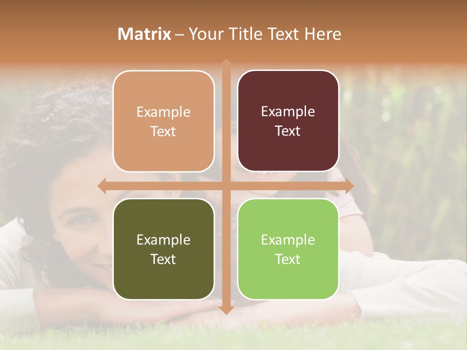 Mother Person Caucasian PowerPoint Template