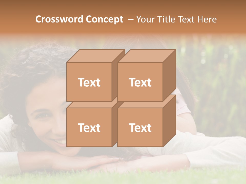 Mother Person Caucasian PowerPoint Template