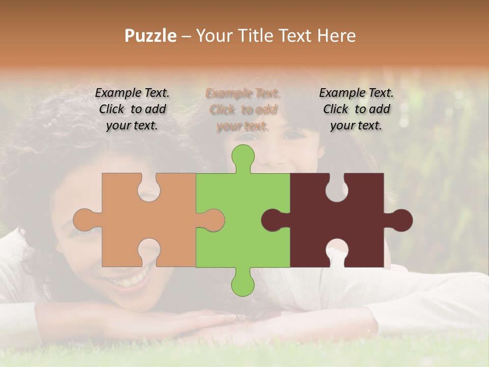 Mother Person Caucasian PowerPoint Template