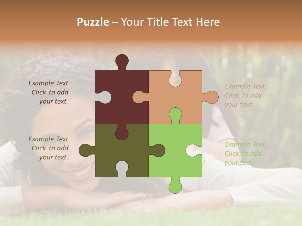 Mother Person Caucasian PowerPoint Template