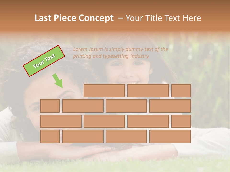 Mother Person Caucasian PowerPoint Template