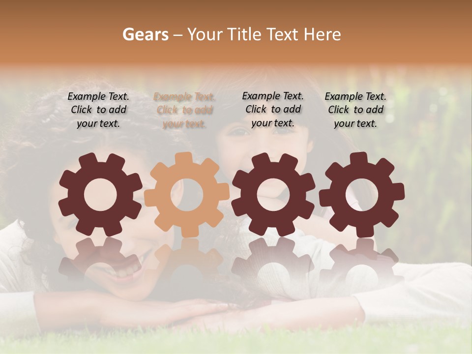 Mother Person Caucasian PowerPoint Template