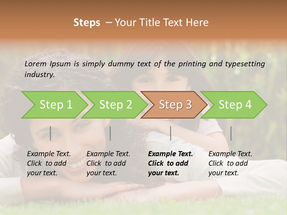 Mother Person Caucasian PowerPoint Template