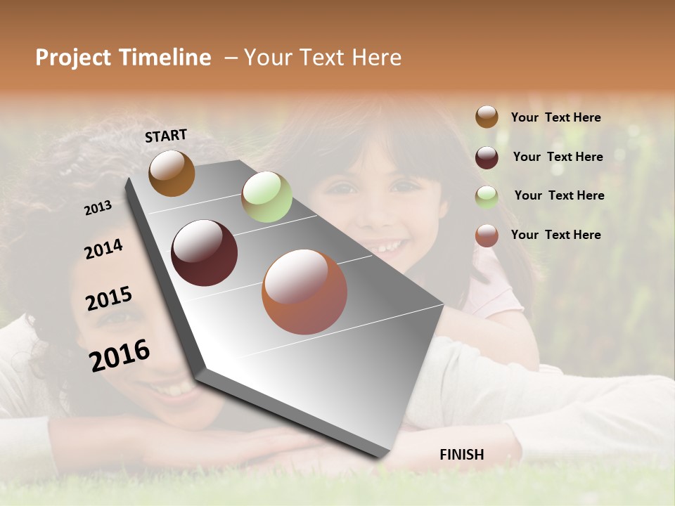 Mother Person Caucasian PowerPoint Template