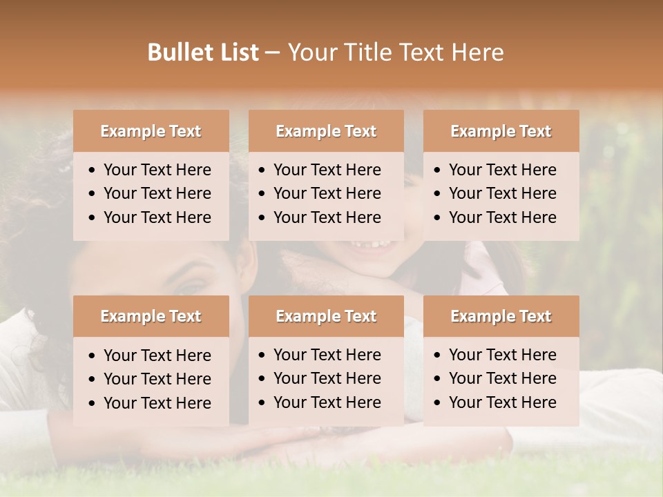 Mother Person Caucasian PowerPoint Template