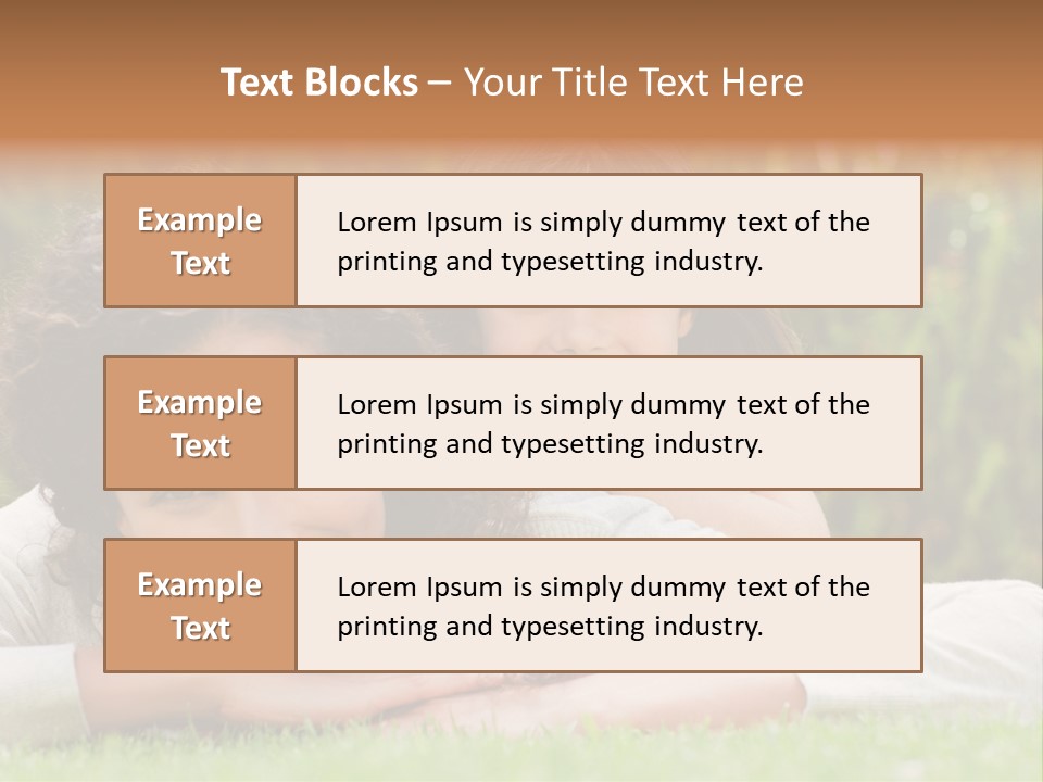 Mother Person Caucasian PowerPoint Template