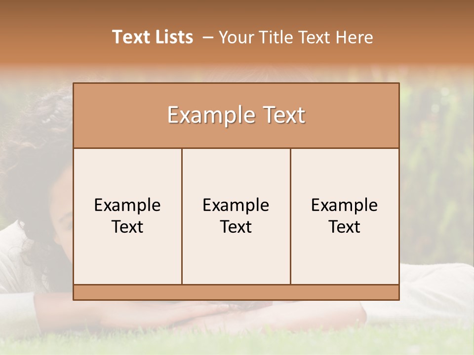 Mother Person Caucasian PowerPoint Template