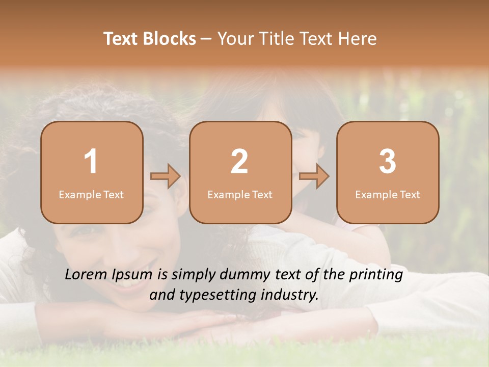 Mother Person Caucasian PowerPoint Template