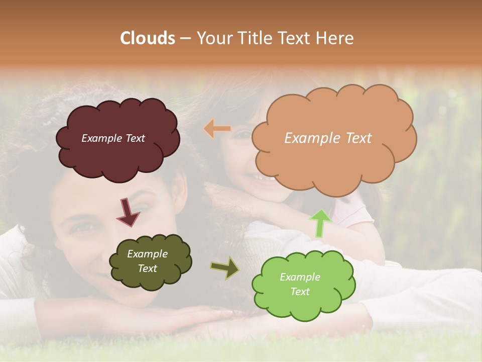 Mother Person Caucasian PowerPoint Template