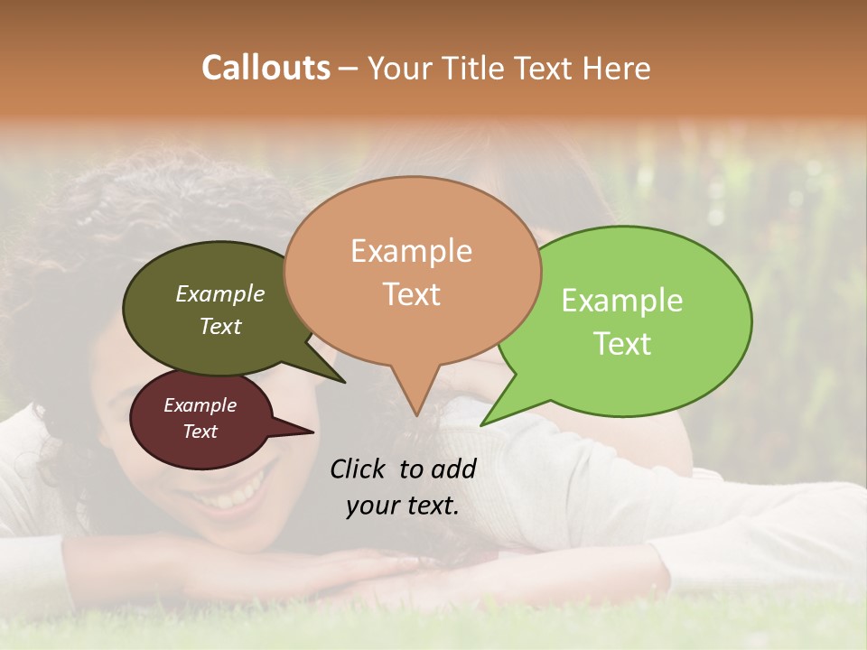 Mother Person Caucasian PowerPoint Template