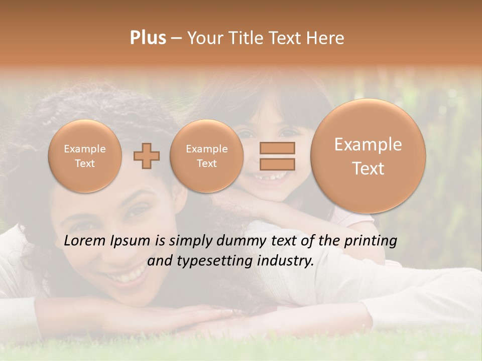 Mother Person Caucasian PowerPoint Template